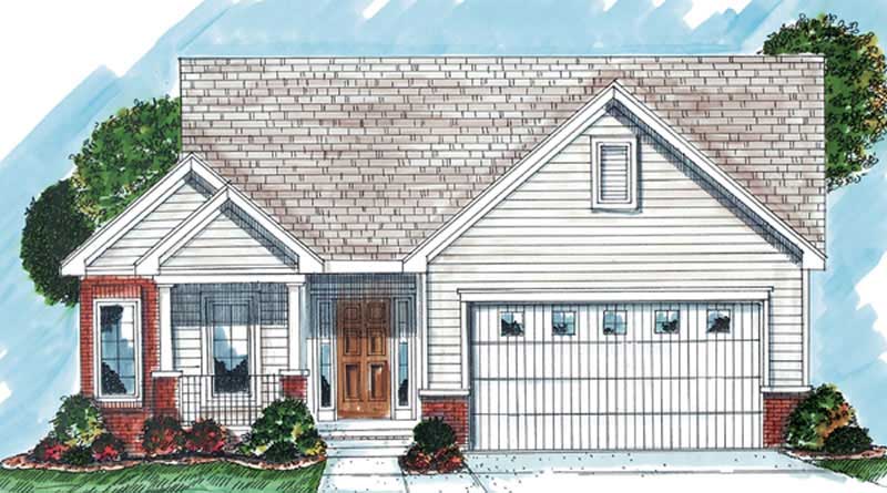 Main image for house plan # 20253