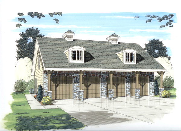 Main image for house plan # 20297