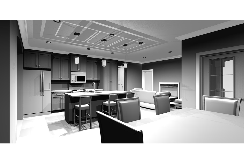 Home Interior Photograph of this 4-Bedroom,3009 Sq Ft Plan -3009