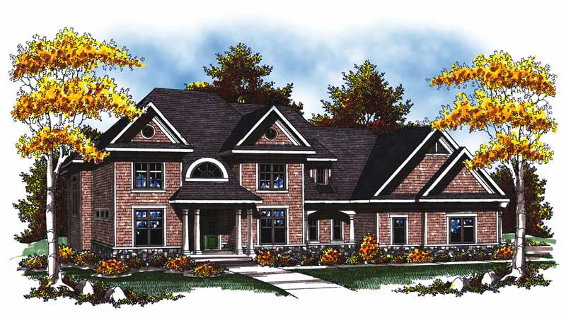 Main image for european house plan # 17032