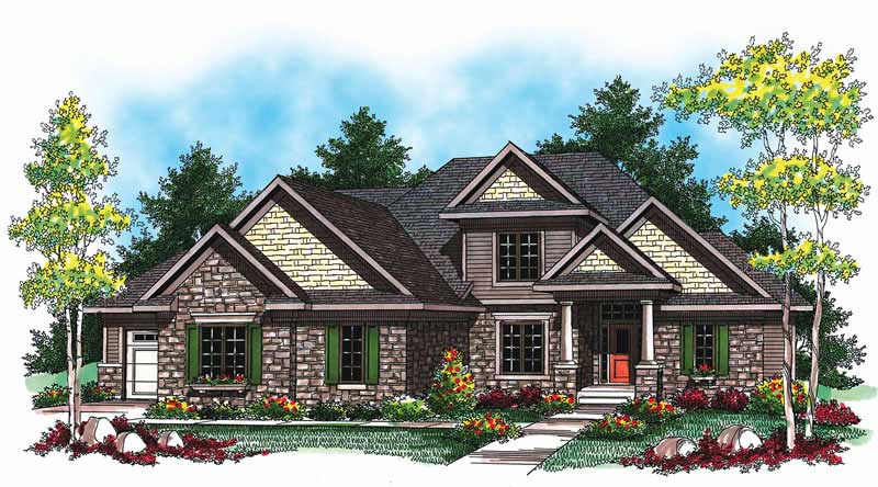 Main image for house plan # 19488