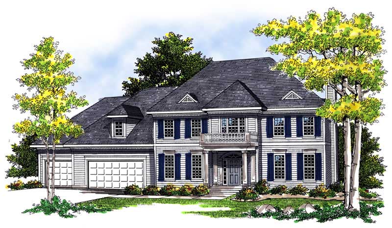 Main image for house plan # 13562