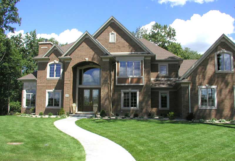 Front View of this 4-Bedroom,5185 Sq Ft Plan -101-1126