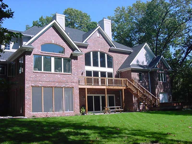 Rear View of this 4-Bedroom,5185 Sq Ft Plan -5185