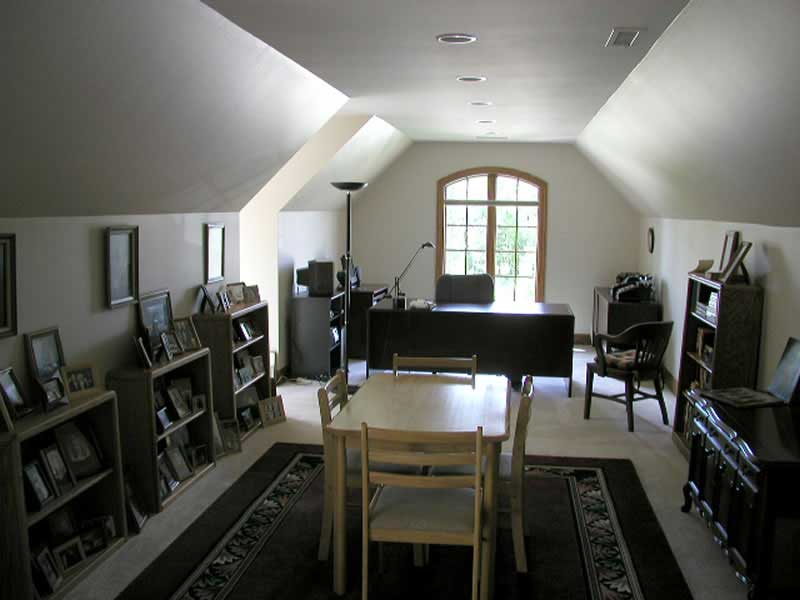 Home Office of this 4-Bedroom,5185 Sq Ft Plan -5185
