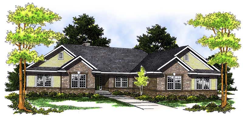 Main image for house plan # 13674