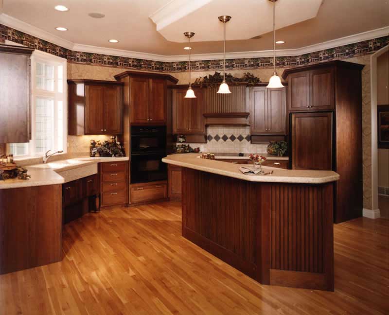 Kitchen: Kitchen Island of this 2-Bedroom,3012 Sq Ft Plan -101-1136
