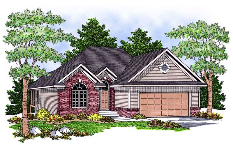 Main image for house plan # 13806