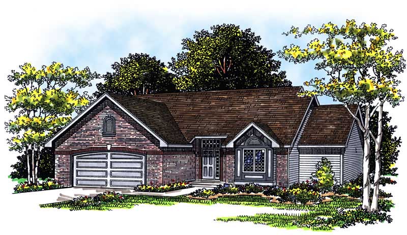 Main image for house plan # 13438