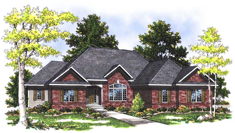 Main image for house plan # 13524