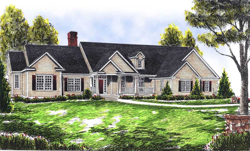 Main image for house plan # 13622