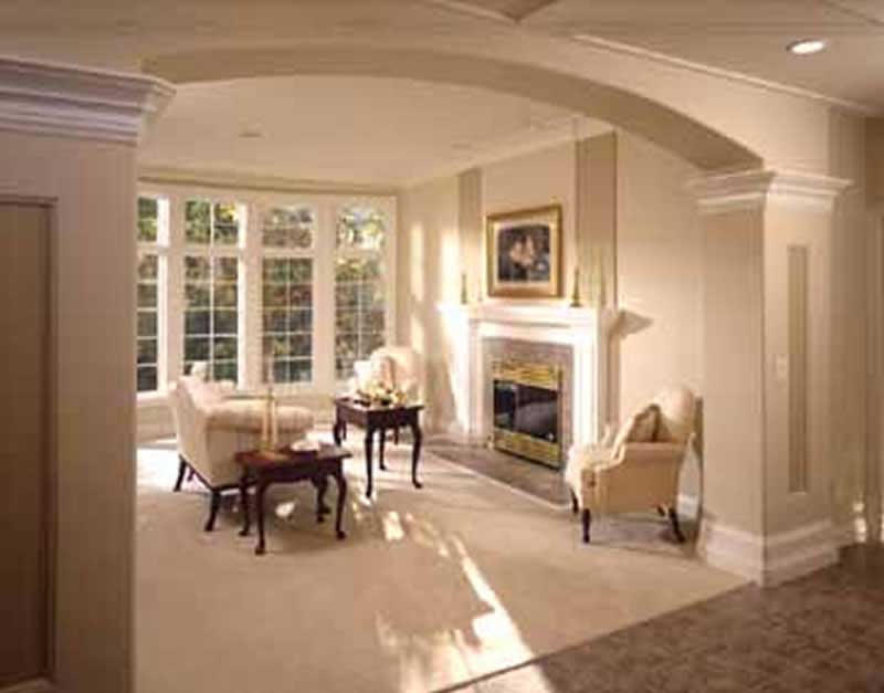 Living Room of this 4-Bedroom,3491 Sq Ft Plan -101-1291