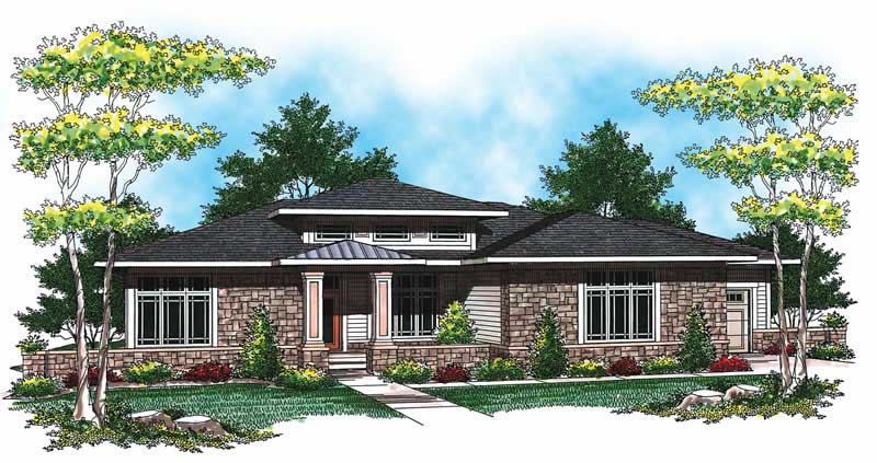 Main image for house plan # 19503