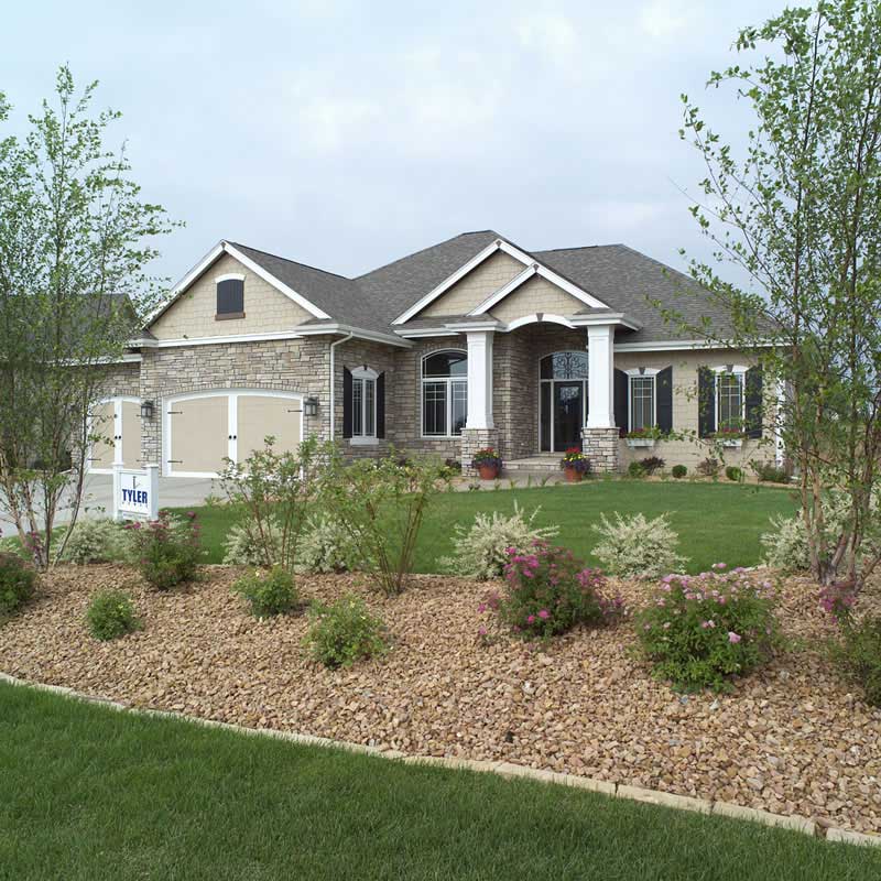 Landscaping of this 2-Bedroom,2049 Sq Ft Plan -2049