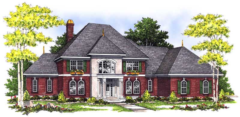 Main image for house plan # 13590