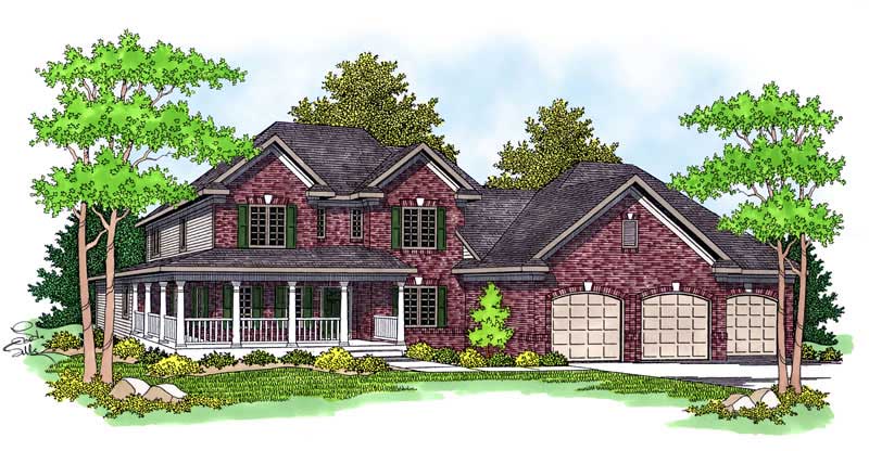 Main image for house plan # 13770