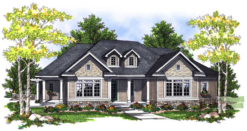 Main image for house plan # 13969