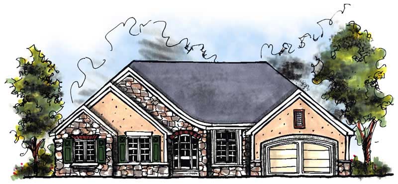 Main image for house plan # 13931