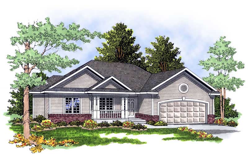 Main image for house plan # 13518