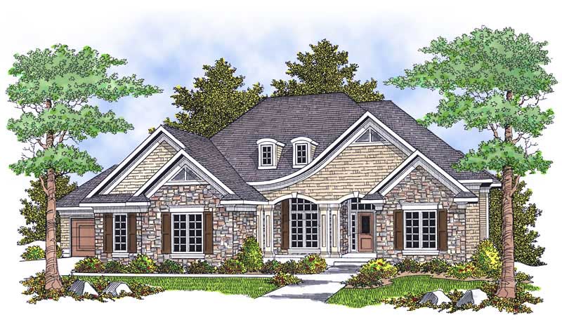 Main image for house plan # 13899