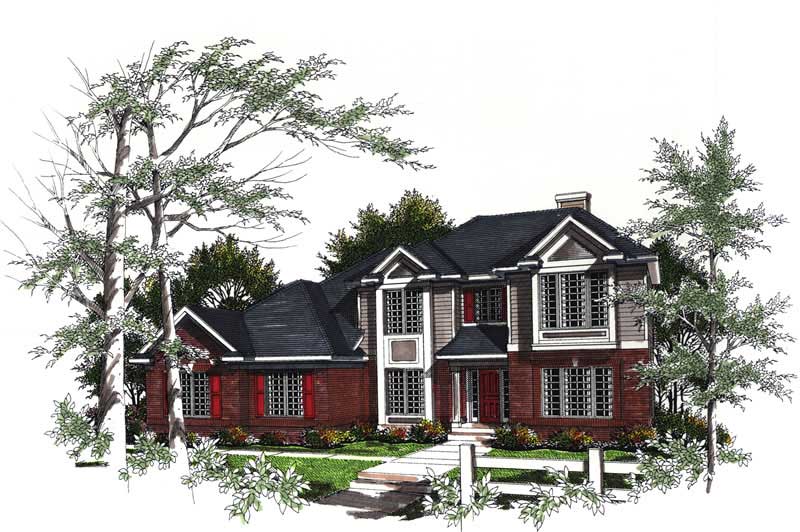 Main image for house plan # 13341