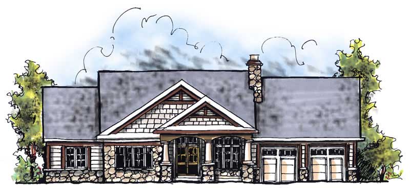 Main image for house plan # 13424