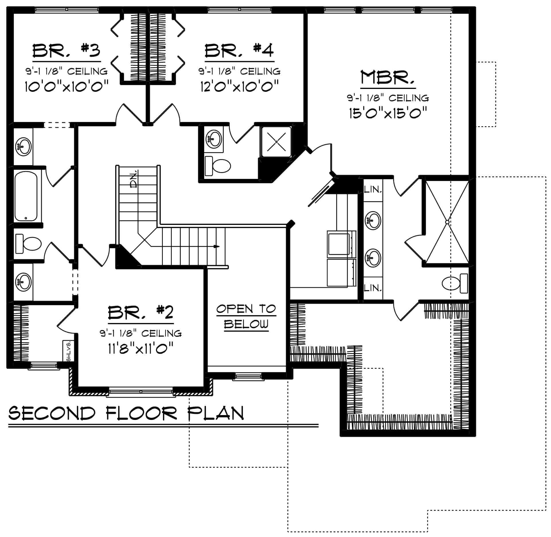 Upper Level of Southern Plan #101-1919