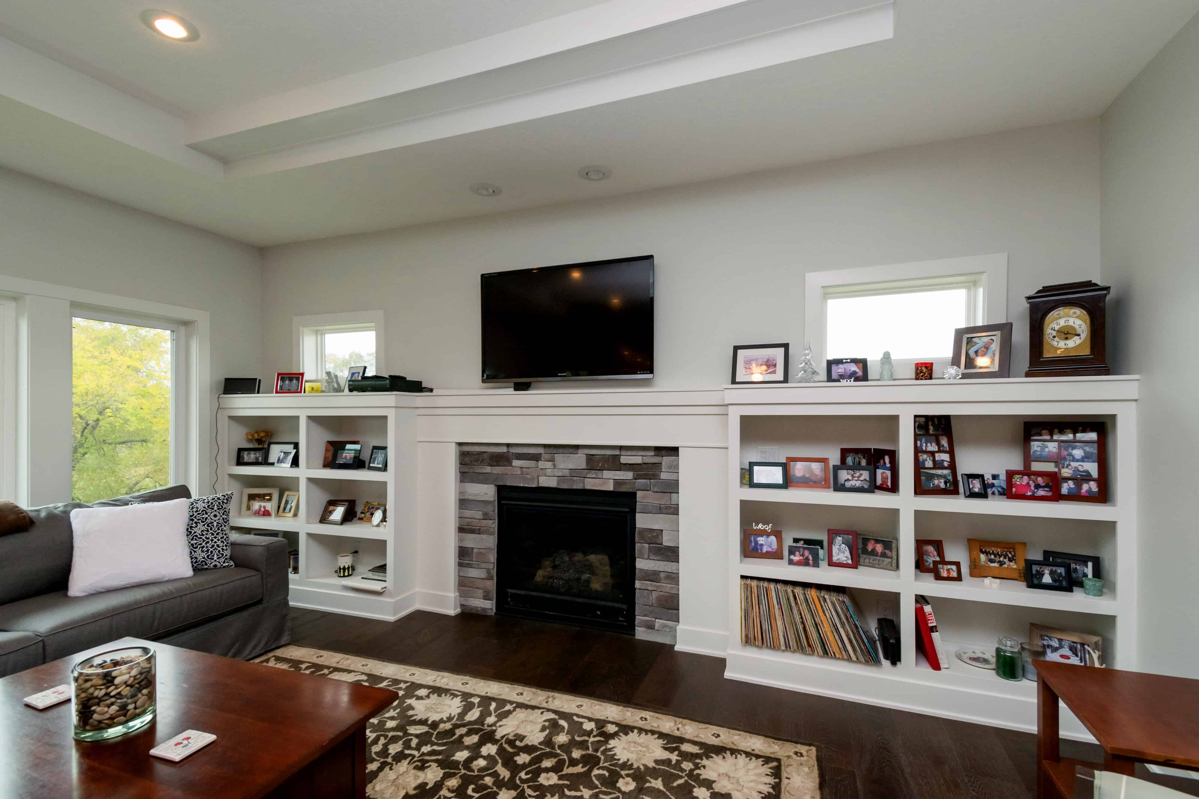 Great Room: Fireplace of this 2-Bedroom, 2224 Sq Ft Plan - 101-1977