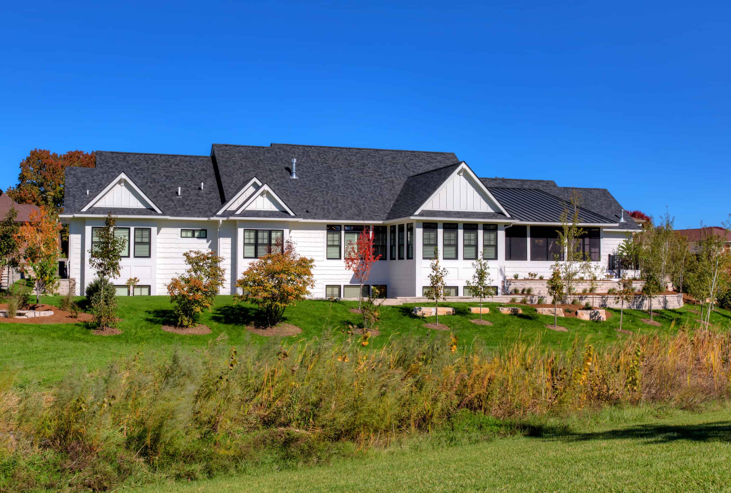 Rear View of this 3-Bedroom,2784 Sq Ft Plan -101-1980
