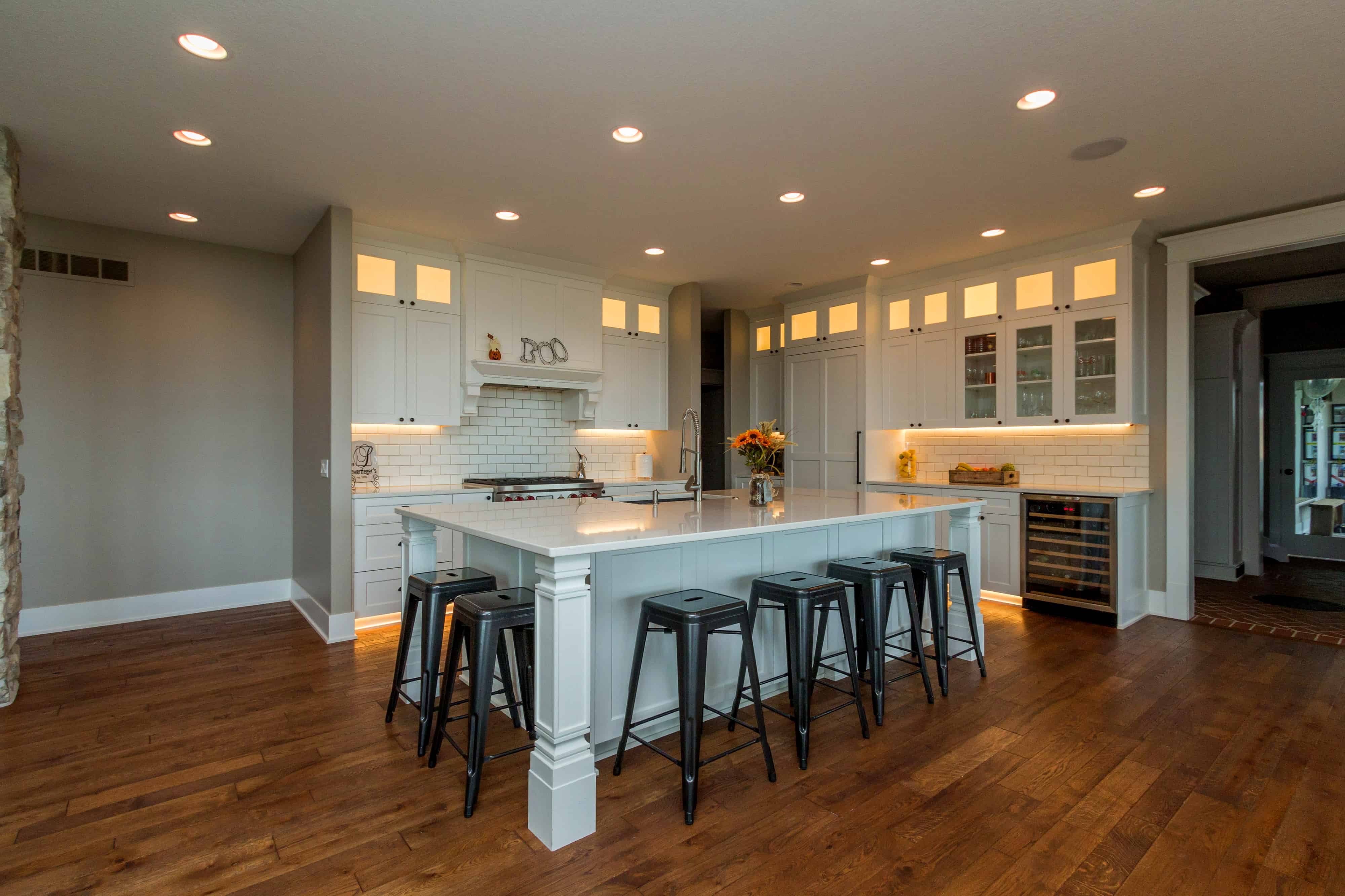 Kitchen: Breakfast Bar of this 4-Bedroom,4206 Sq Ft Plan -101-1984