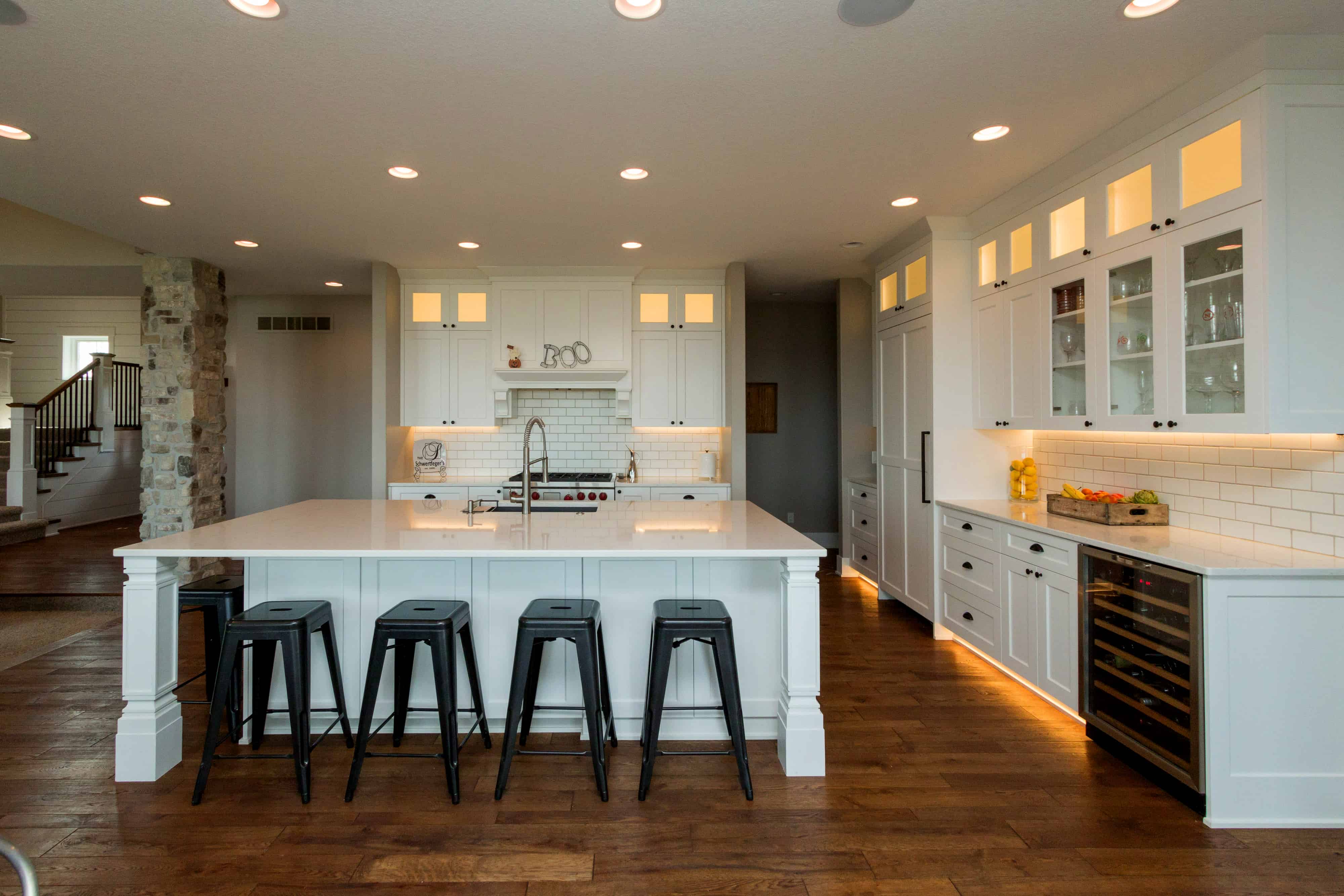 Kitchen: Breakfast Bar of this 4-Bedroom,4206 Sq Ft Plan -101-1984