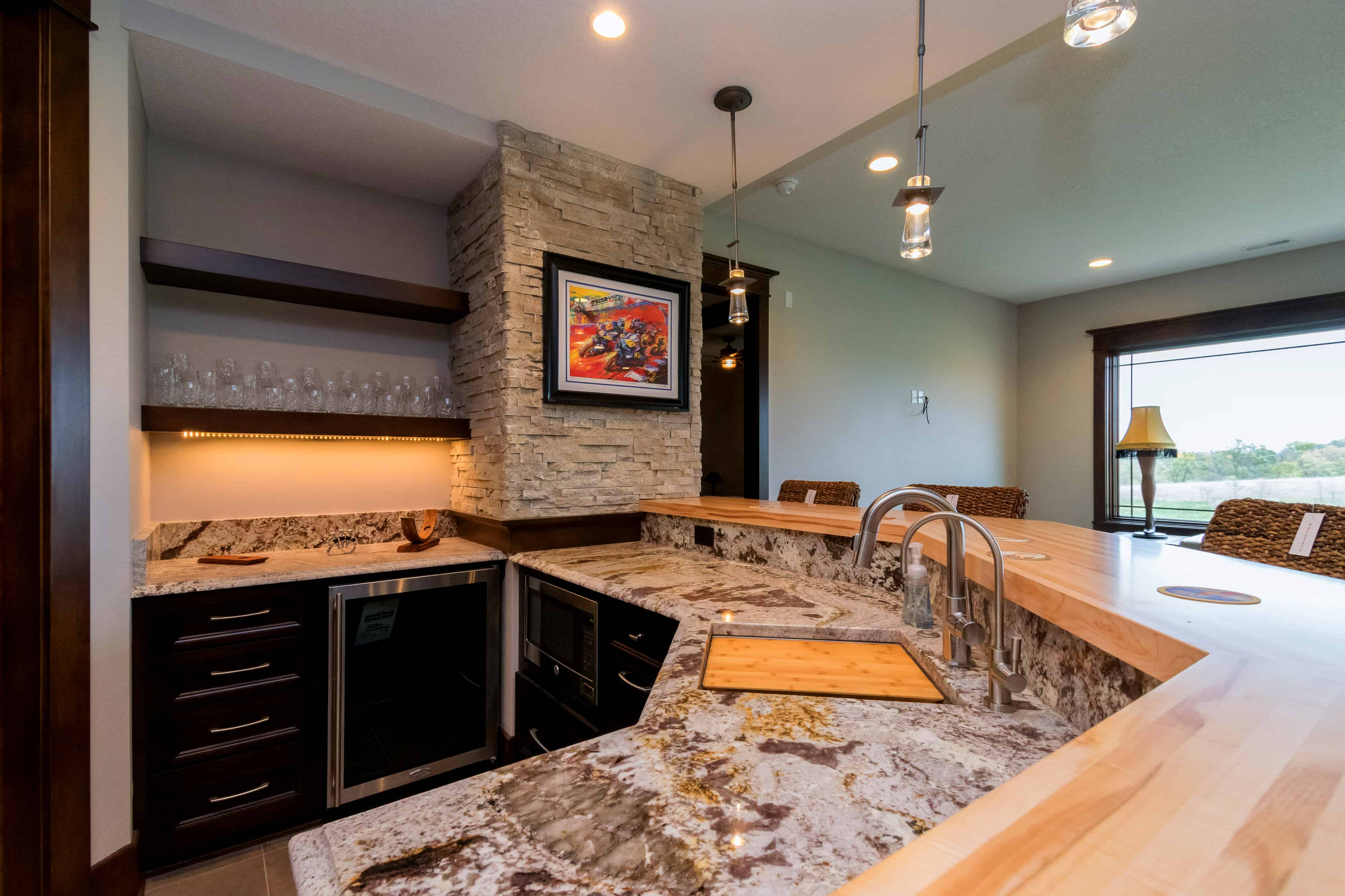 Kitchen: Breakfast Bar of this 2-Bedroom,2727 Sq Ft Plan -101-2003