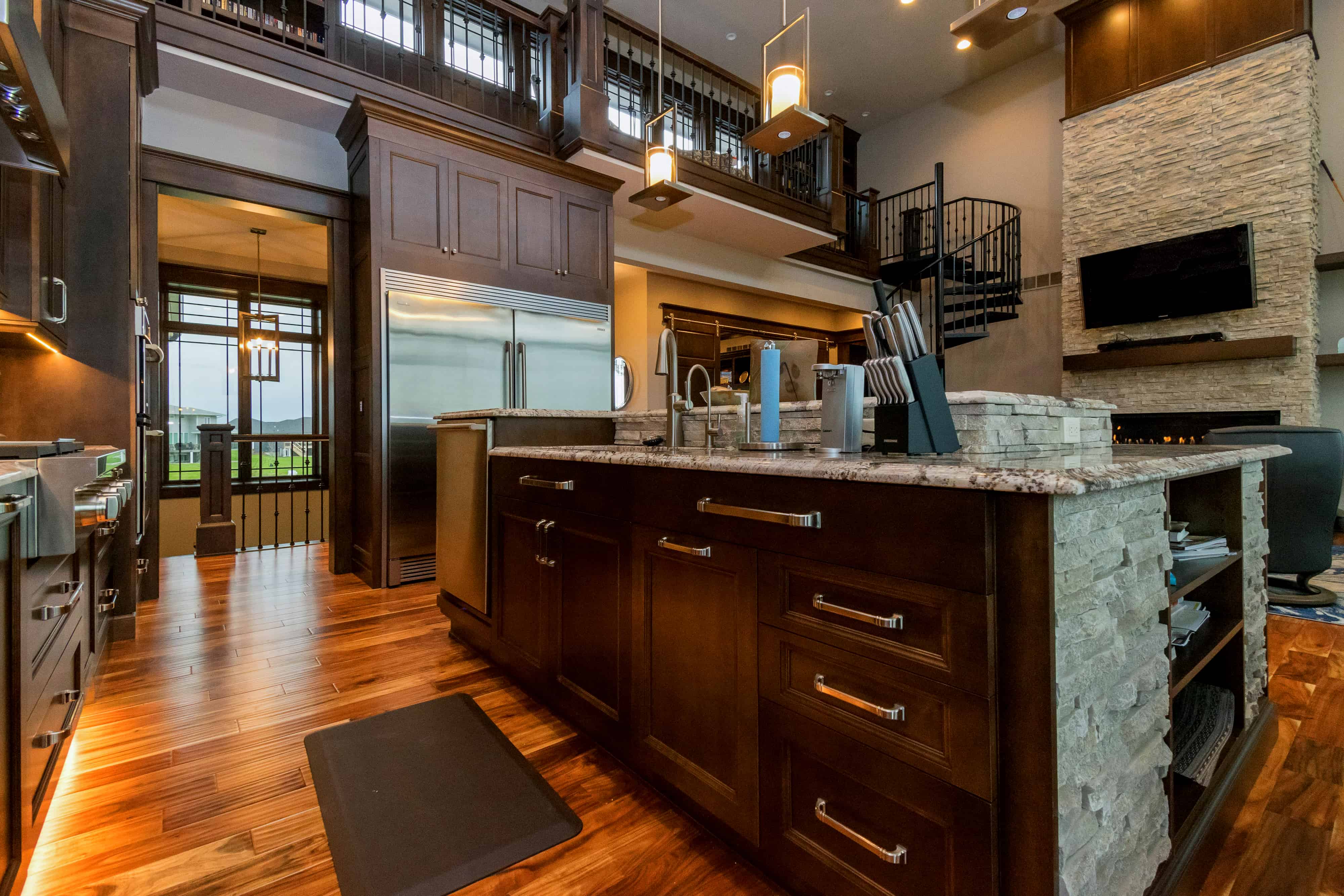Kitchen: Kitchen Island of this 2-Bedroom,2727 Sq Ft Plan -101-2003
