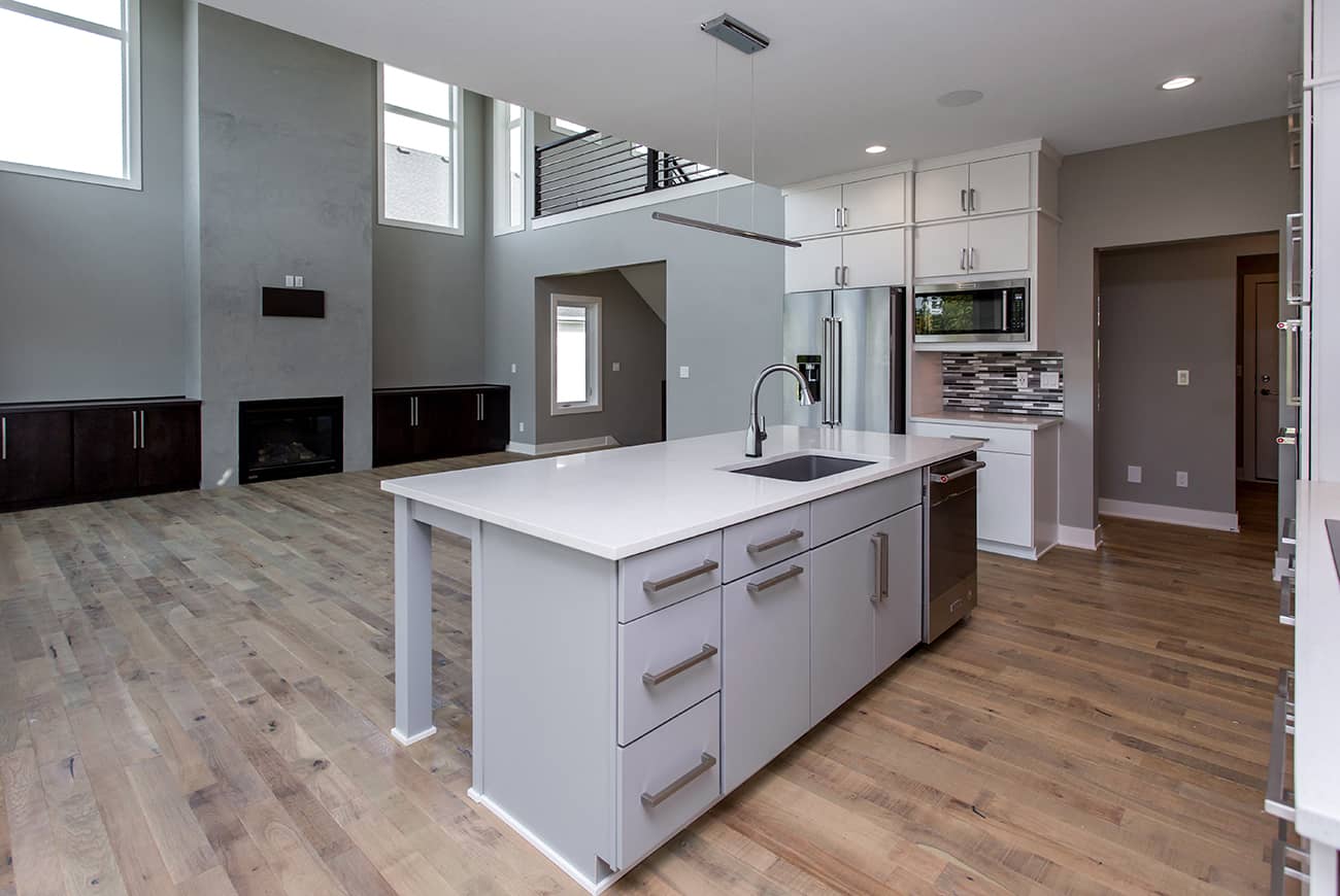 Kitchen: Kitchen Island of this 3-Bedroom,2777 Sq Ft Plan -101-2004