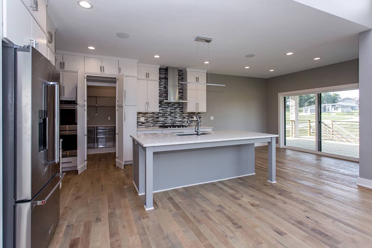 Kitchen: Kitchen Island of this 3-Bedroom,2777 Sq Ft Plan -101-2004