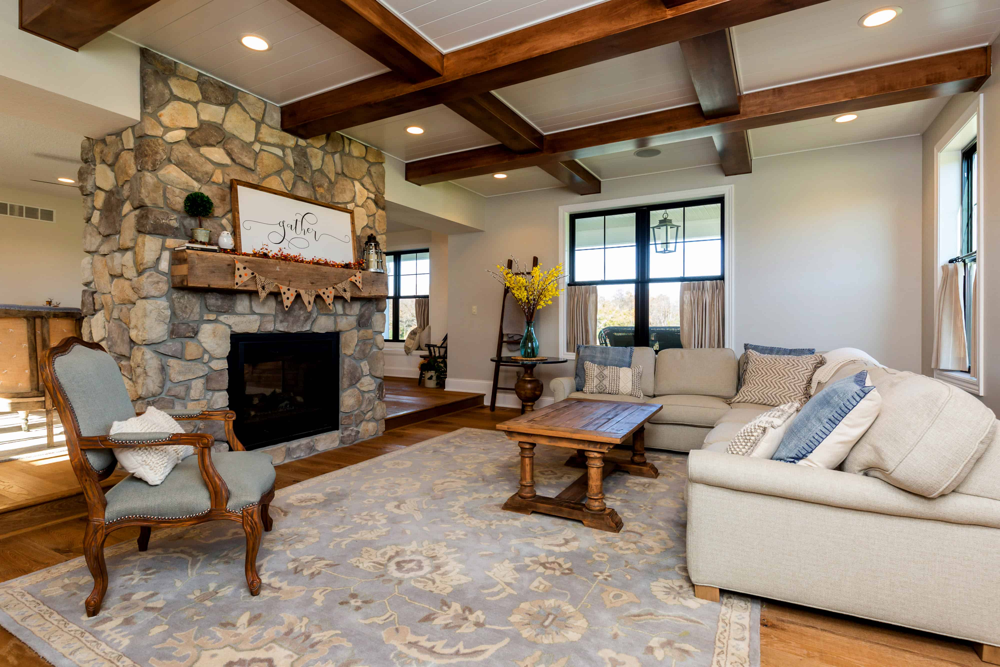 Hearth Room of this 5-Bedroom,4724 Sq Ft Plan -101-2006