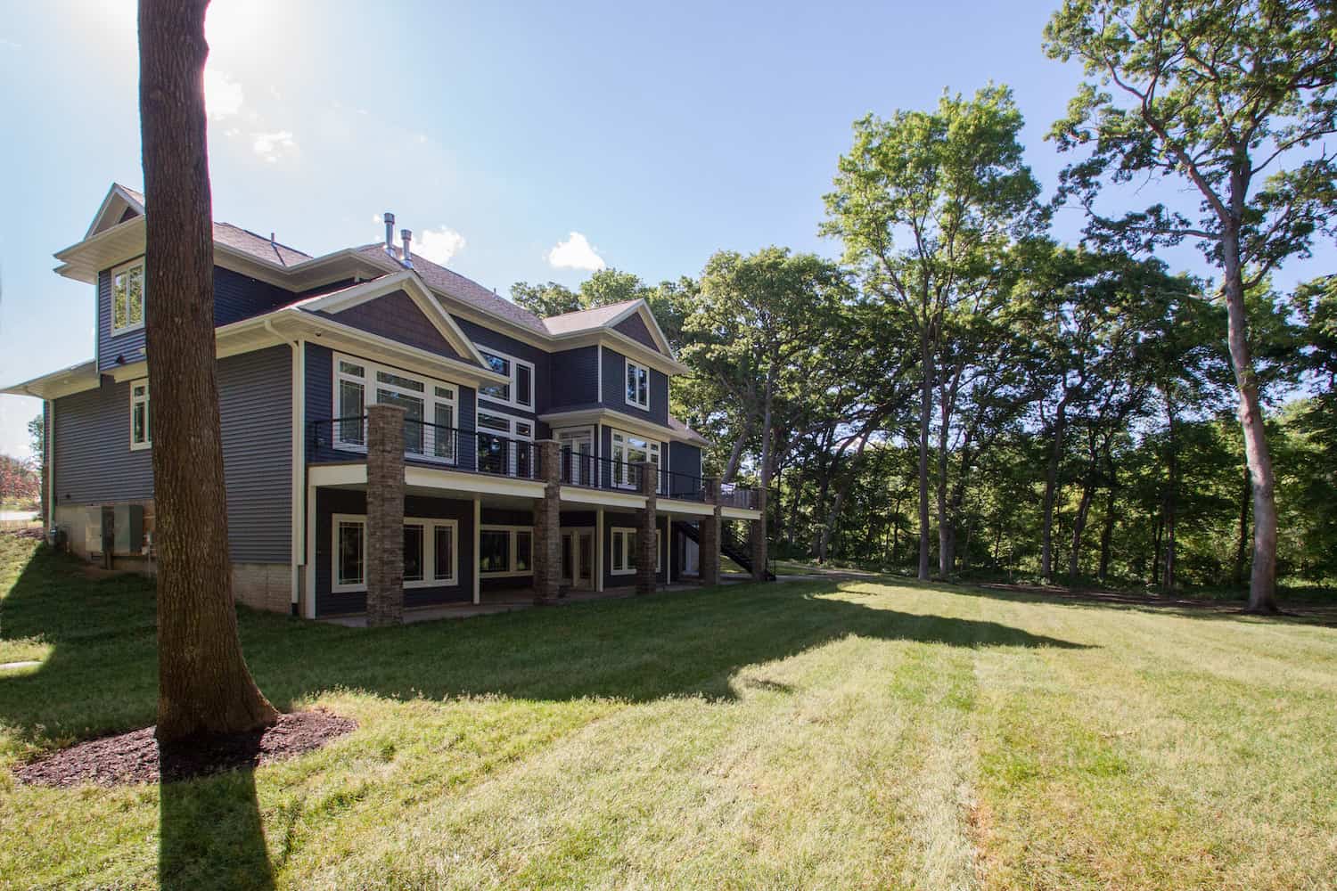 Rear View of this 5-Bedroom,5384 Sq Ft Plan -101-2016