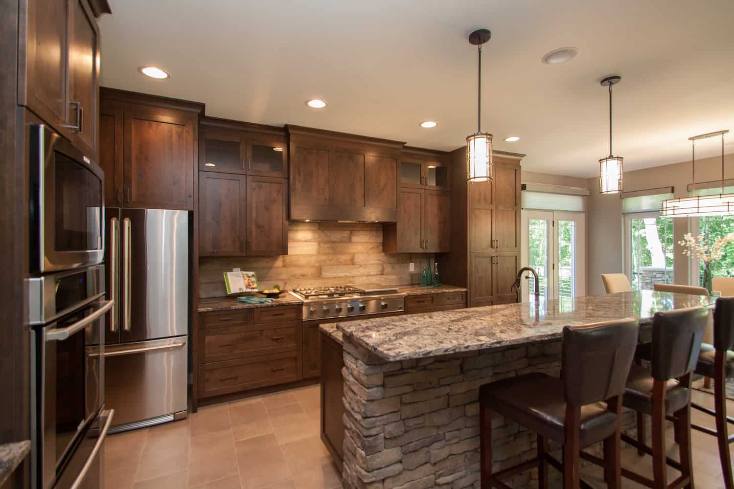 Kitchen: Kitchen Island of this 5-Bedroom,5384 Sq Ft Plan -101-2016