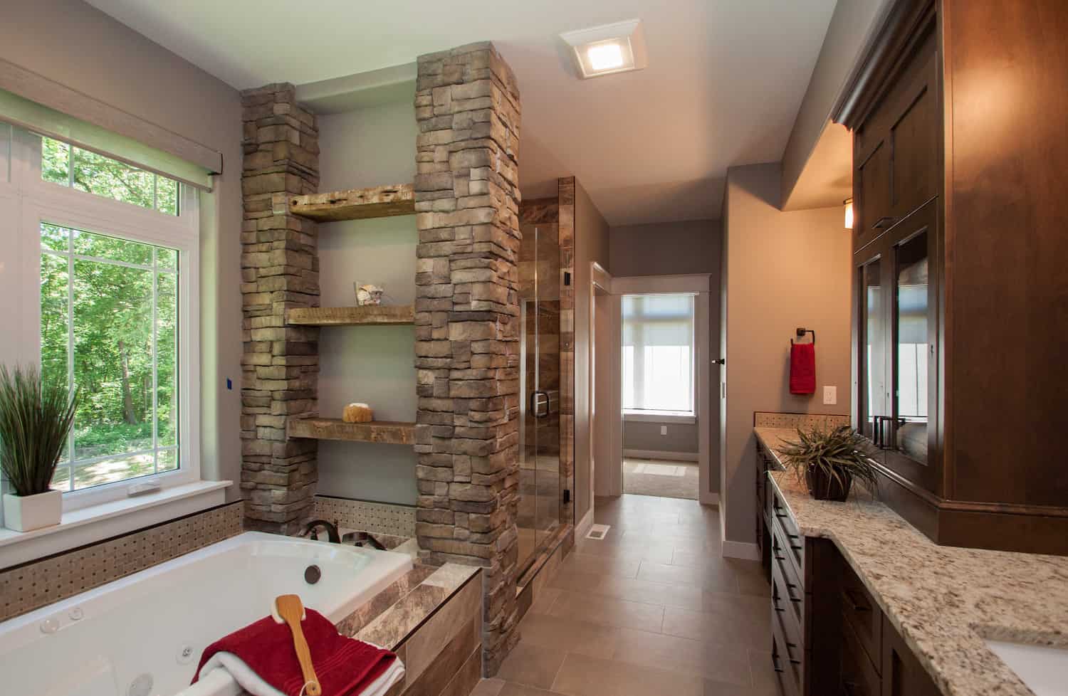 Master Bathroom: Tub of this 5-Bedroom,5384 Sq Ft Plan -101-2016