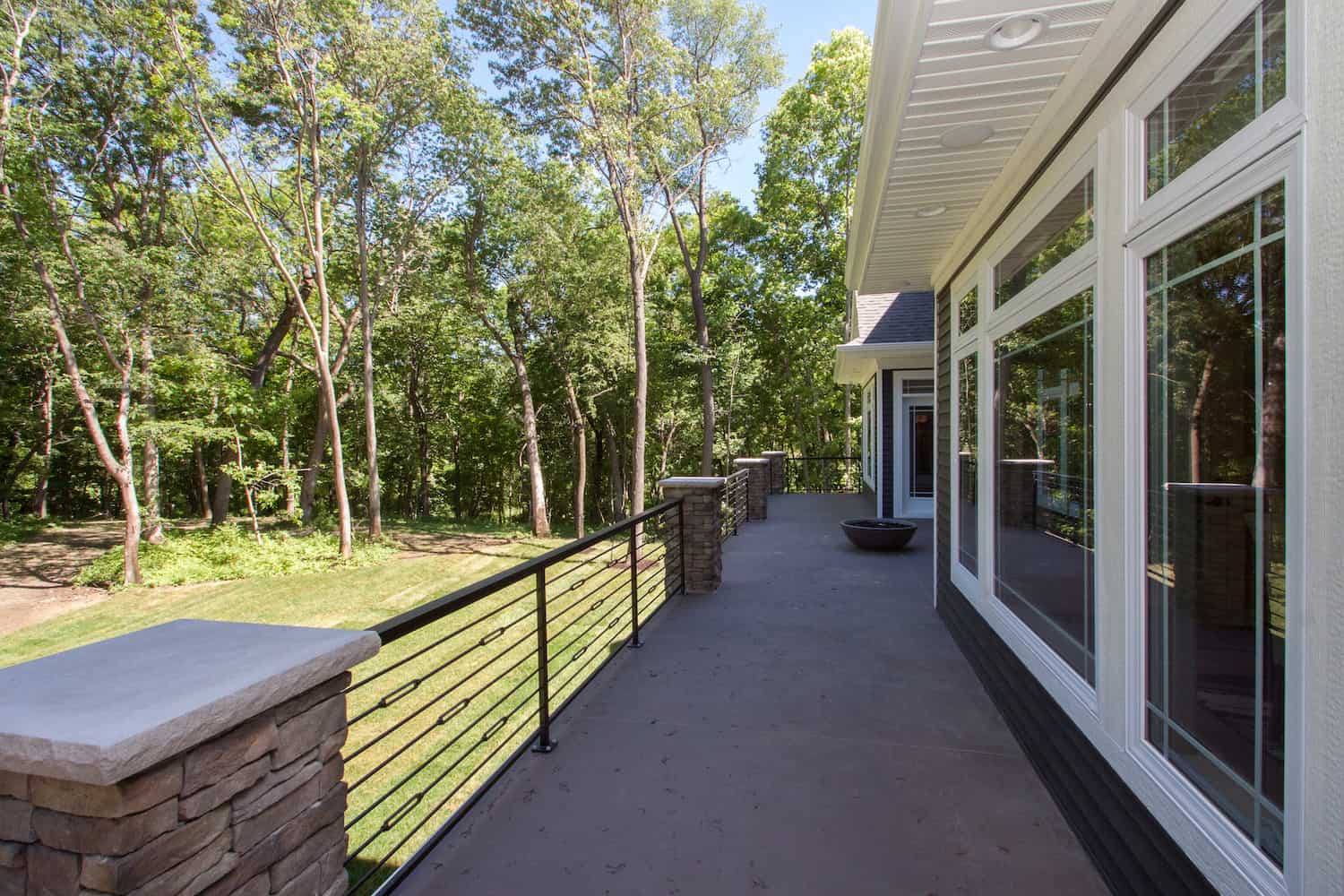 Deck of this 5-Bedroom,5384 Sq Ft Plan -101-2016