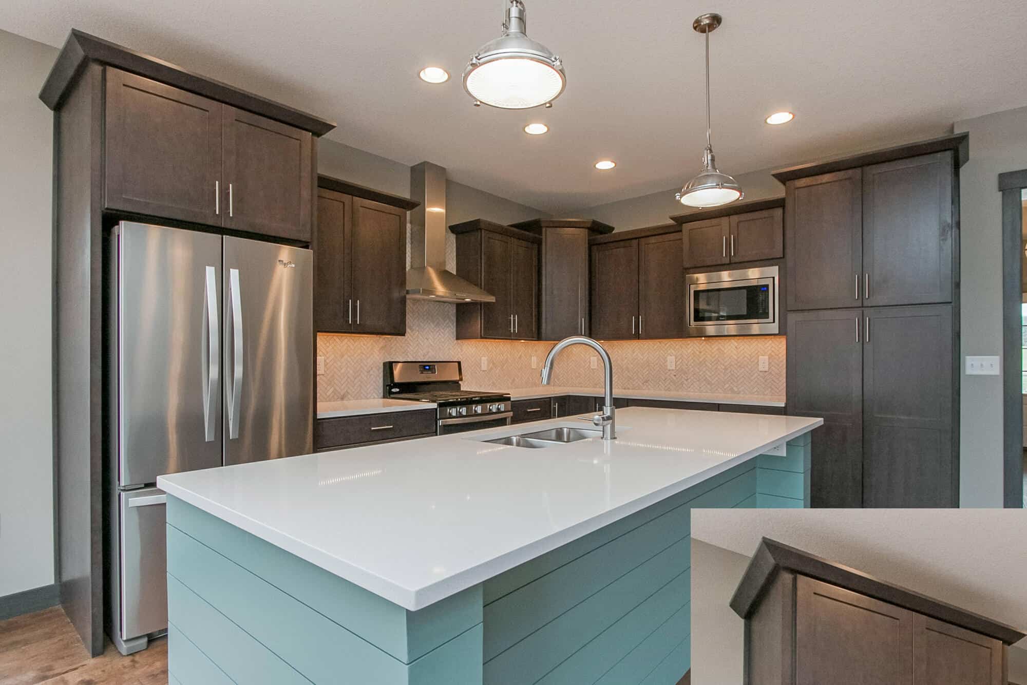 Kitchen: Kitchen Island of this 3-Bedroom,2165 Sq Ft Plan -101-2021