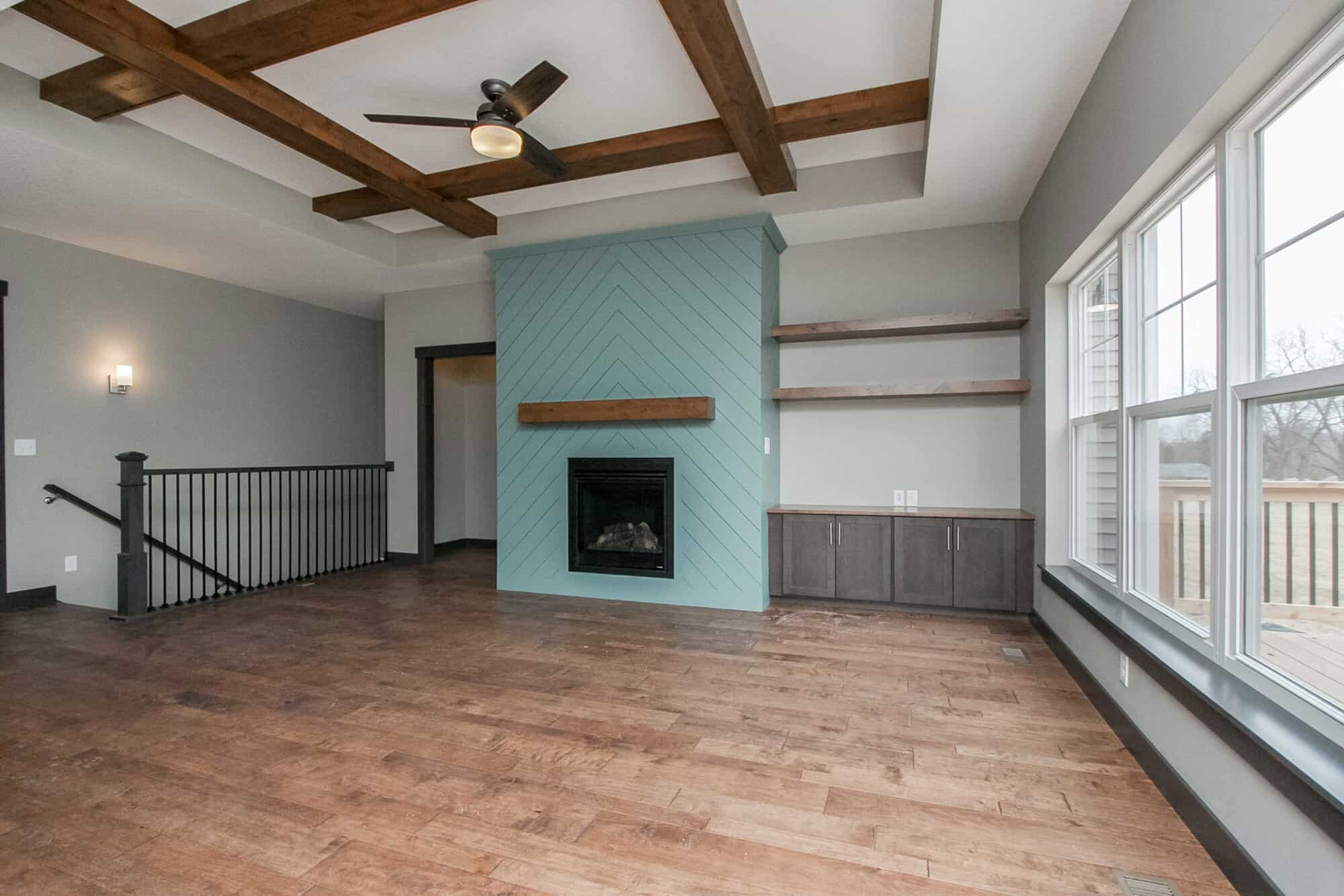 Great Room: Fireplace of this 3-Bedroom,2165 Sq Ft Plan -101-2021