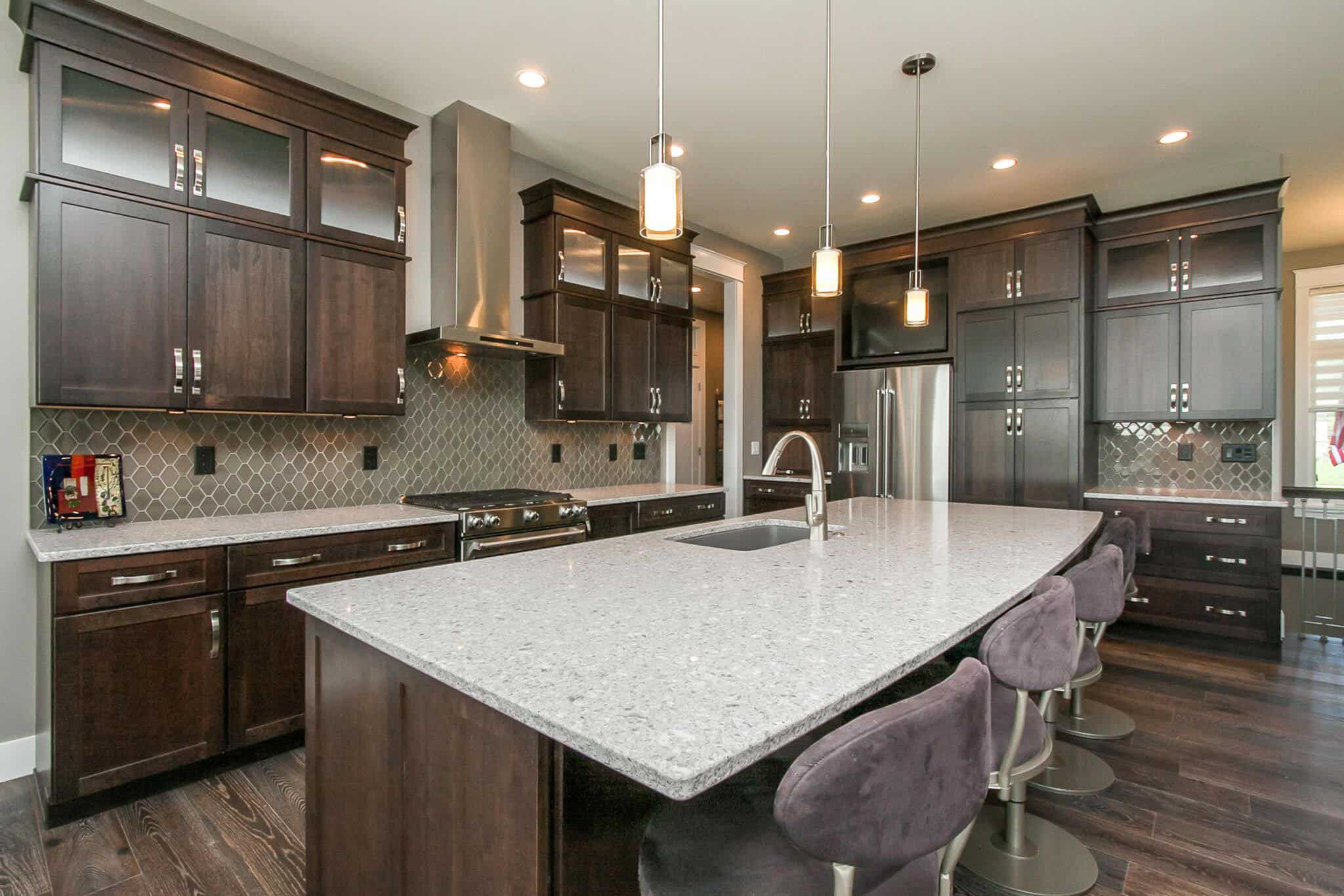 Kitchen: Kitchen Island of this 5-Bedroom,3235 Sq Ft Plan -101-2024