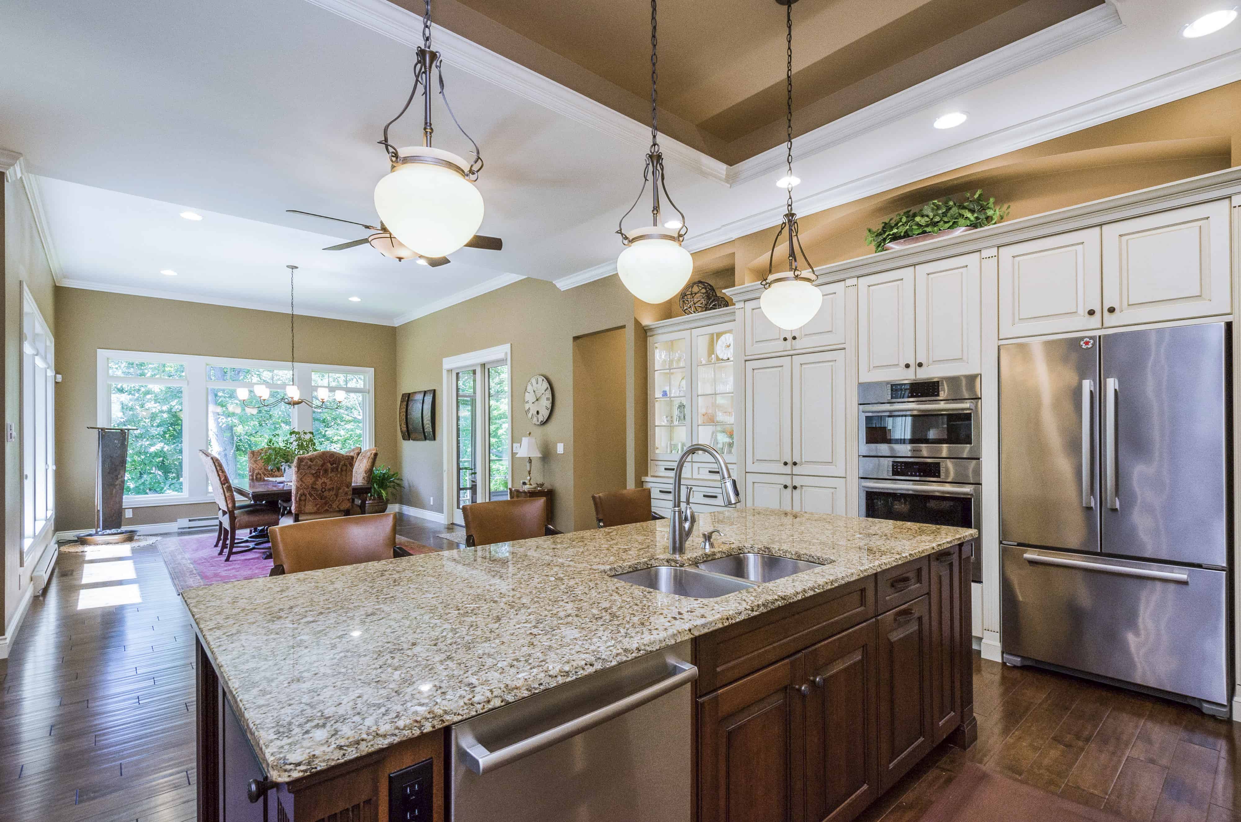 Kitchen: Kitchen Island of this 4-Bedroom,4406 Sq Ft Plan -101-2028