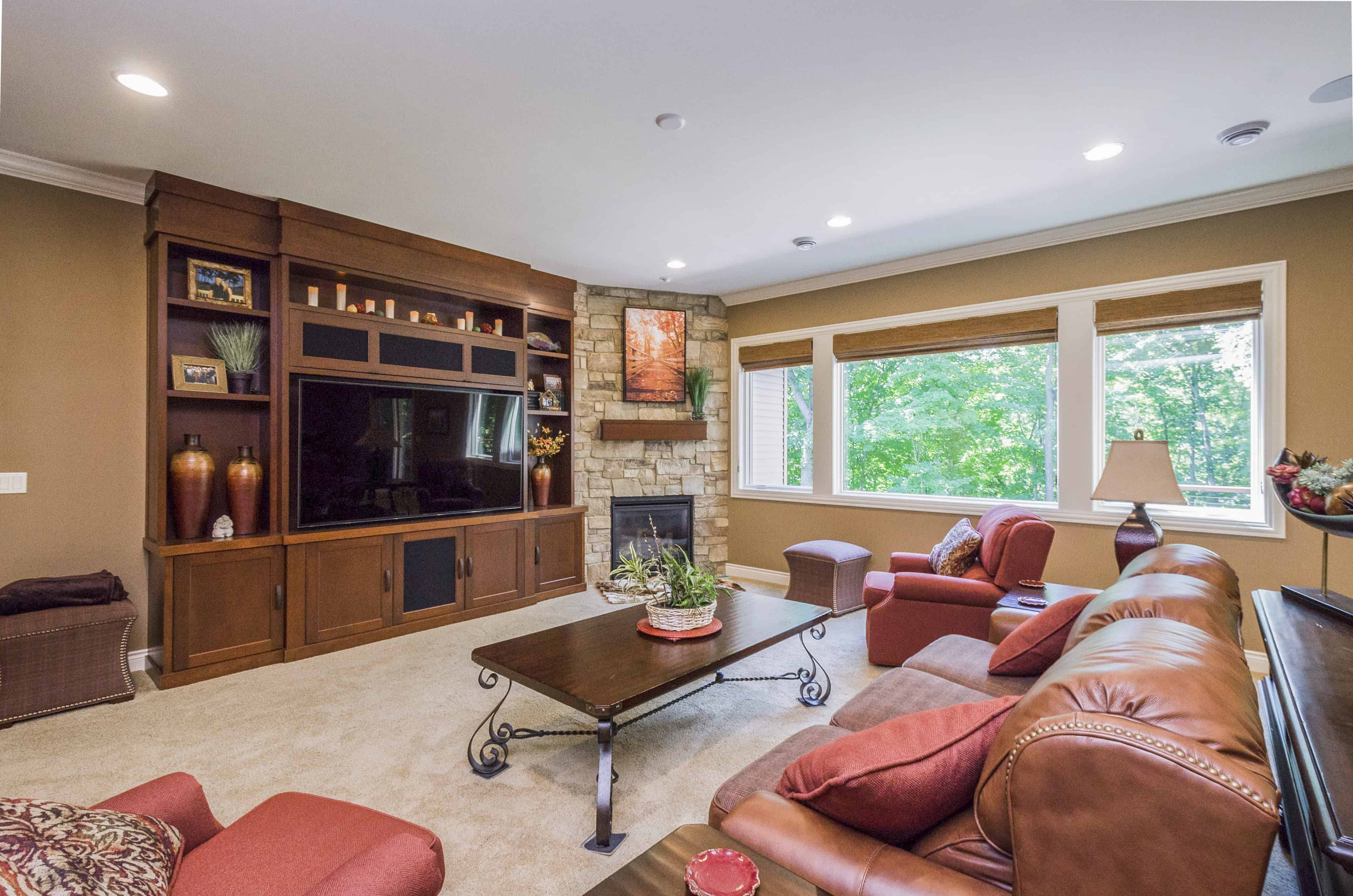 Family Room of this 4-Bedroom,4406 Sq Ft Plan -101-2028