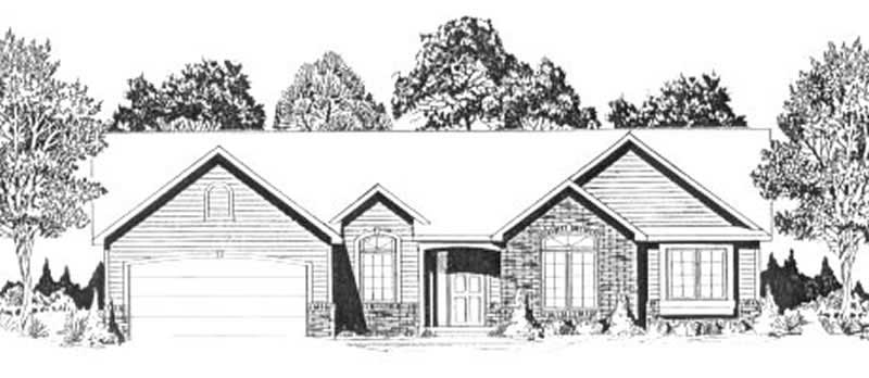 Main image for house plan # 16609
