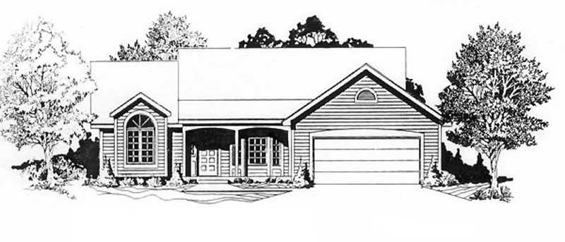 Main image for house plan # 16588