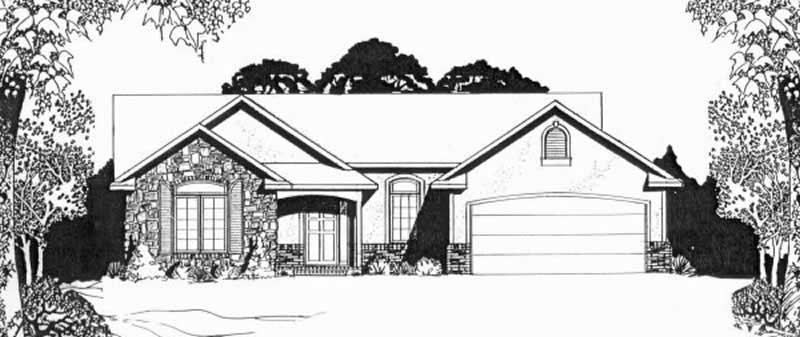 Main image for house plan # 16579