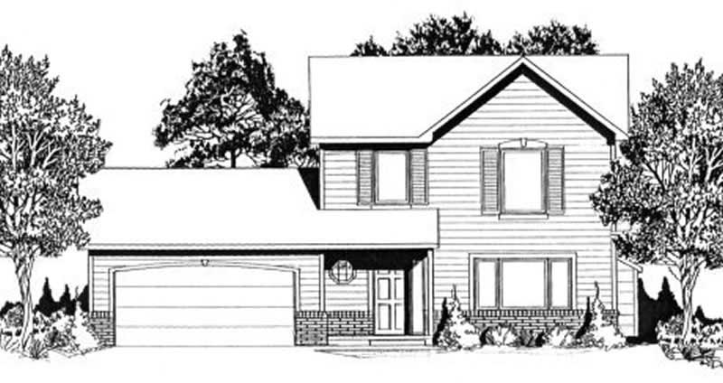 Main image for house plan # 16573