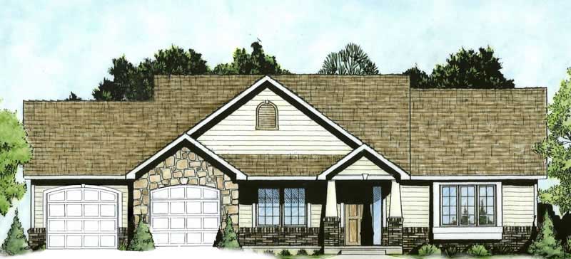 Color Rendering of this plan